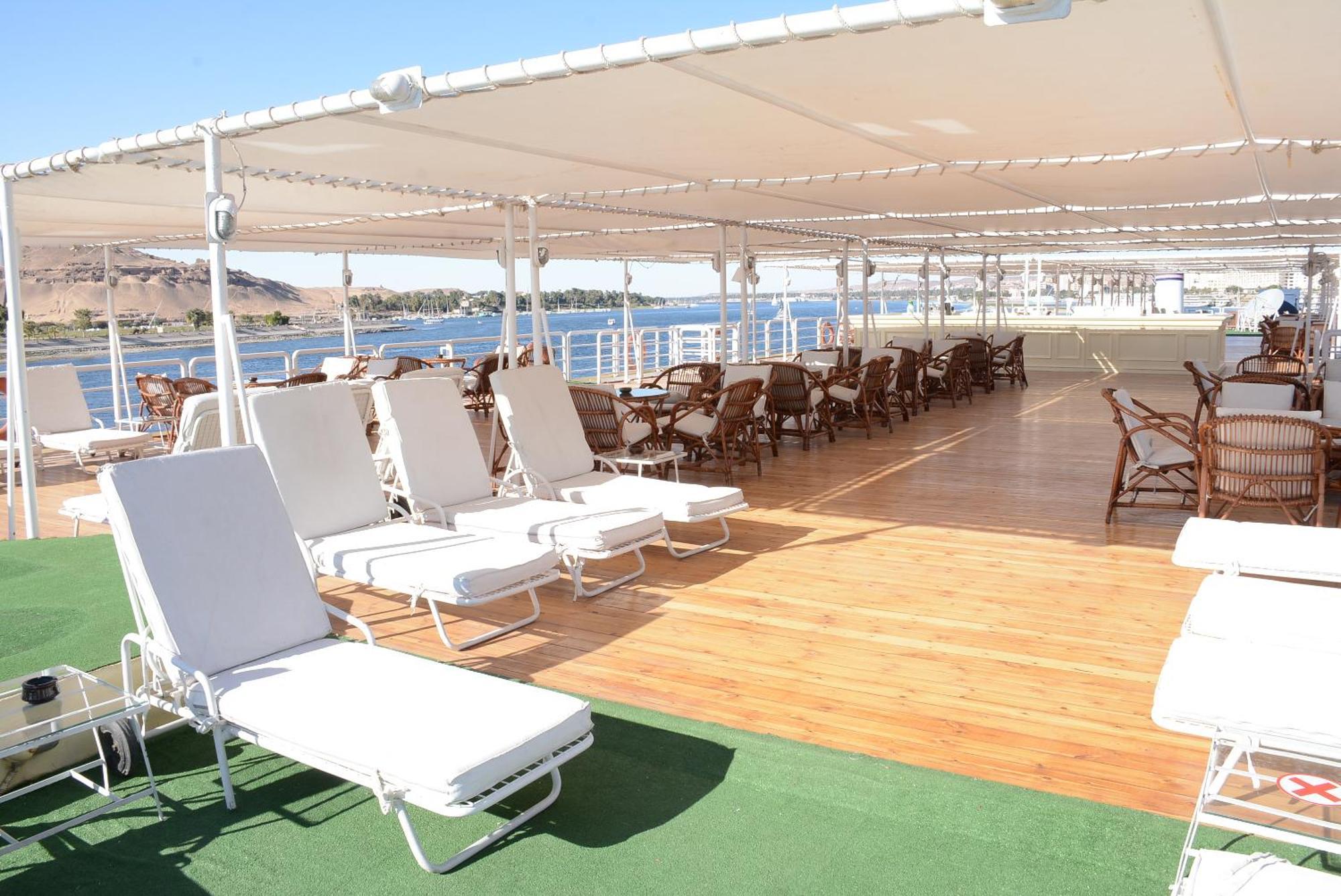 Gts Nile Cruise Luxor Aswan Every Monday From Luxor Friday From Aswan Exteriör bild