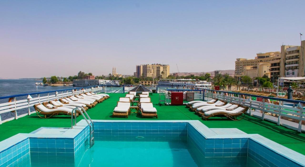 Gts Nile Cruise Luxor Aswan Every Monday From Luxor Friday From Aswan Exteriör bild