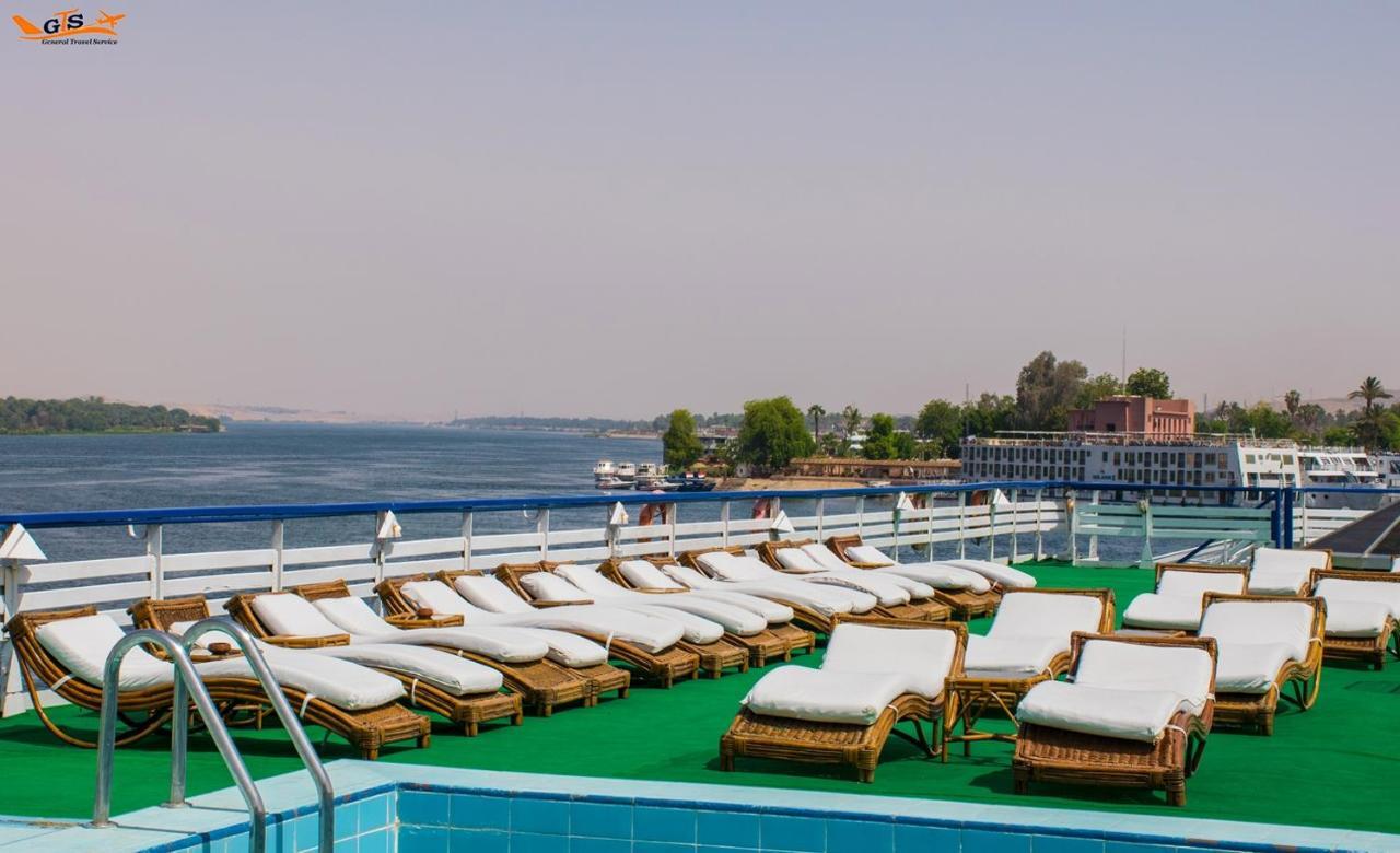 Gts Nile Cruise Luxor Aswan Every Monday From Luxor Friday From Aswan Exteriör bild
